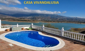 Casa VIVAndalusia Centrally located villa with private pool, breathtaking views by Rentasunnyplace, Vinuela